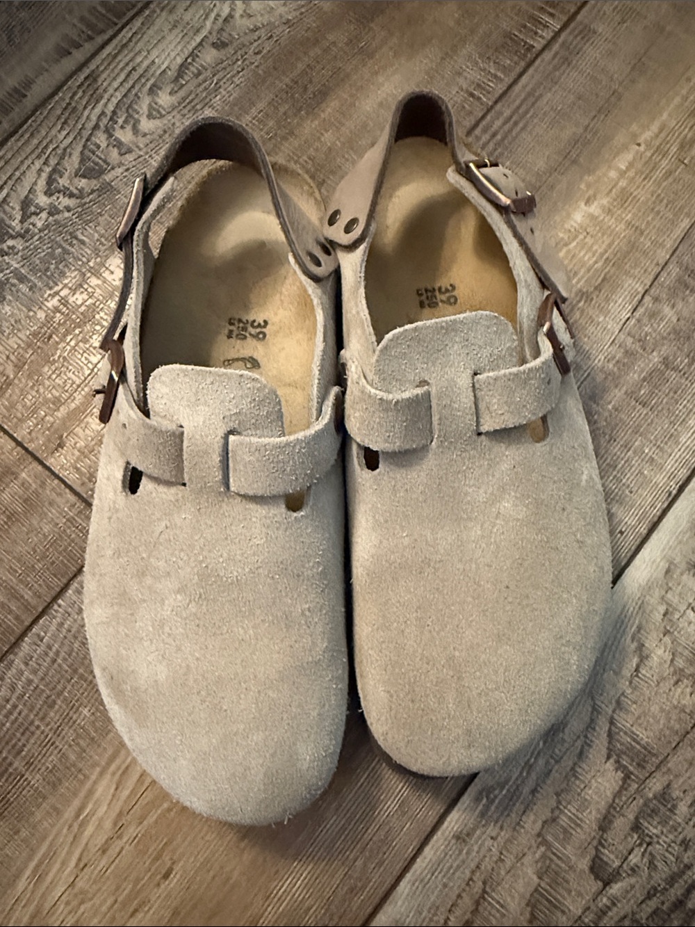 Birkenstock Tokio Nubuck Suede clog